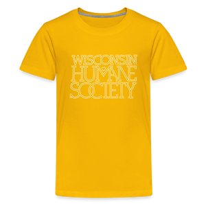 WHS 1987 Logo Kids' Premium T-Shirt - sun yellow