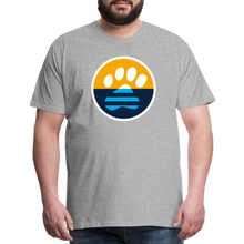 Load image into Gallery viewer, MKE Flag Paw Classic Premium T-Shirt - heather gray