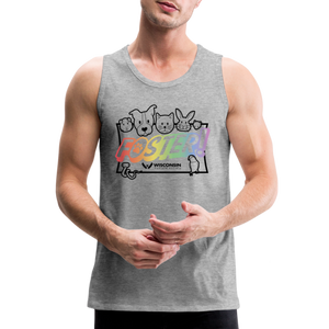 Foster Pride Classic Premium Tank - heather gray