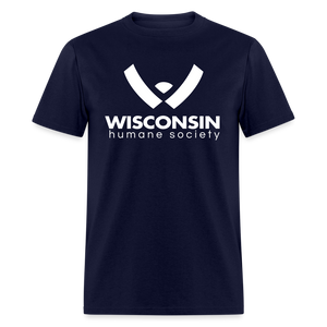 WHS Logo Unisex Classic T-Shirt - navy