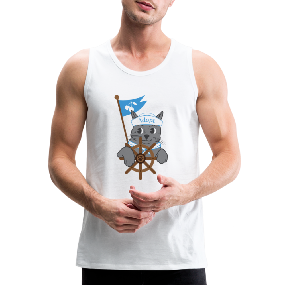 
                  
                    Door County Sailor Cat Classic Premium Tank - white
                  
                