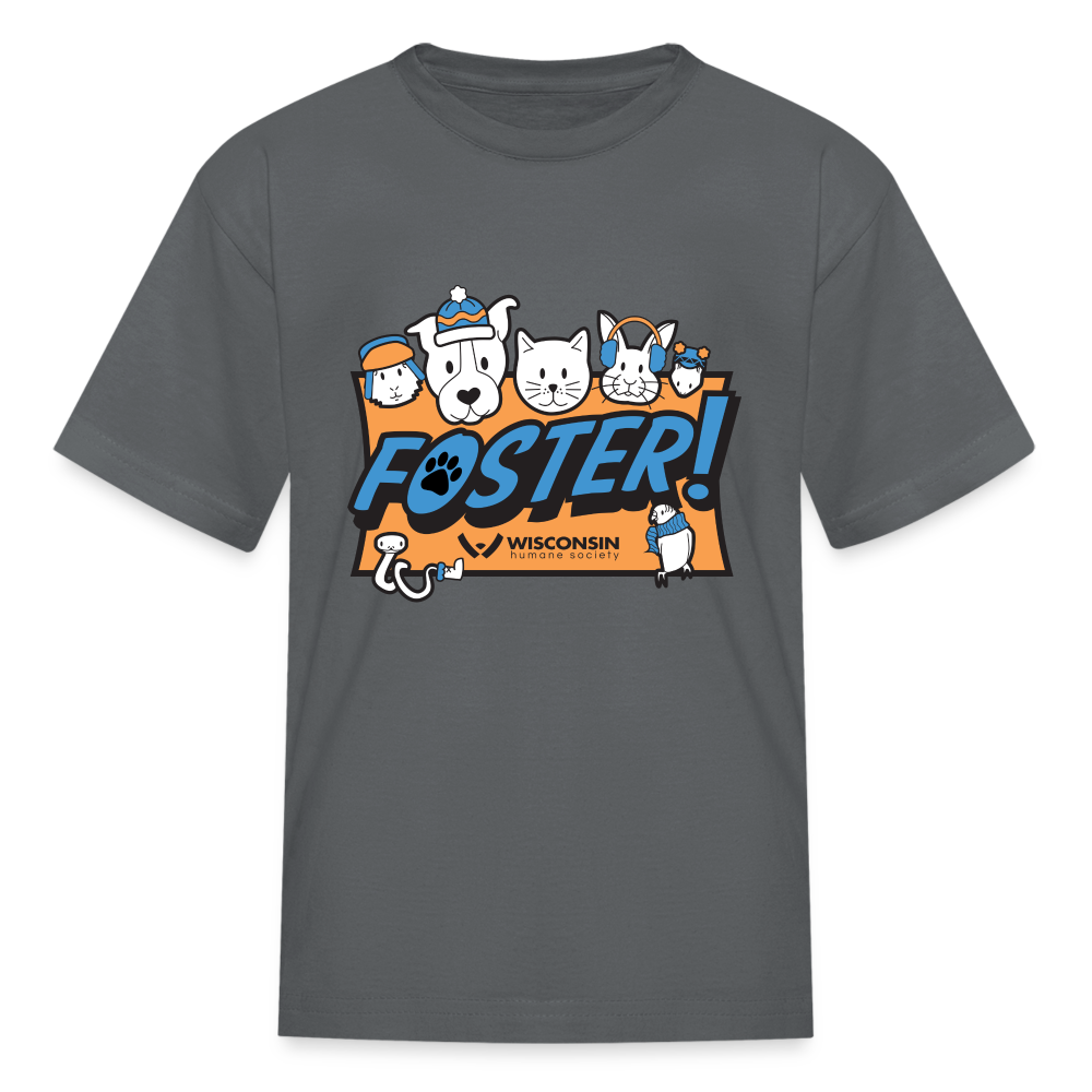 
                  
                    Foster Winter Logo Kids' T-Shirt - charcoal
                  
                