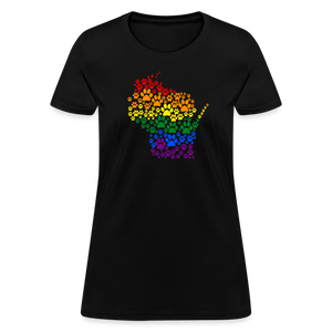 Pride Paws Classic T-Shirt - black