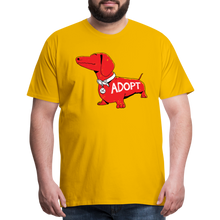 Load image into Gallery viewer, &quot;Big Red Dog&quot; Classic Premium T-Shirt - sun yellow