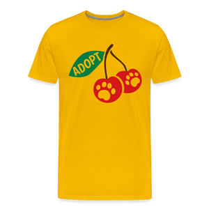 Door County Cherries Classic Premium T-Shirt - sun yellow