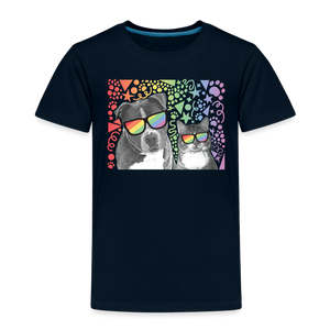 Pride Party Toddler Premium T-Shirt - deep navy