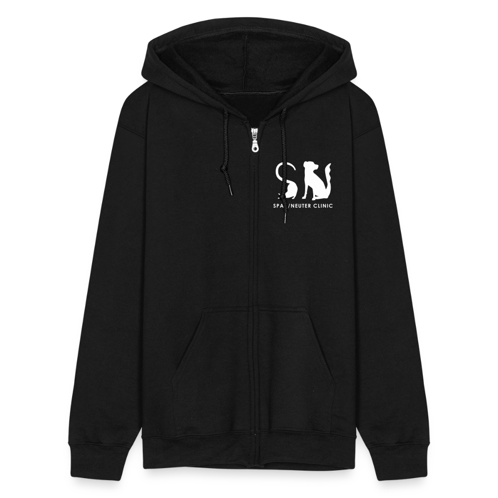 
                  
                    Spay/Neuter Clinic Zip Hoodie - black
                  
                