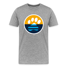 Load image into Gallery viewer, MKE Flag Paw Classic Premium T-Shirt - heather gray