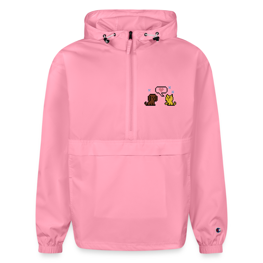 
                  
                    8-Bit Dog & Cat Champion Packable Jacket - candy pink
                  
                