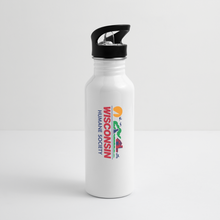 Load image into Gallery viewer, WHS License Plate Water Bottle - white