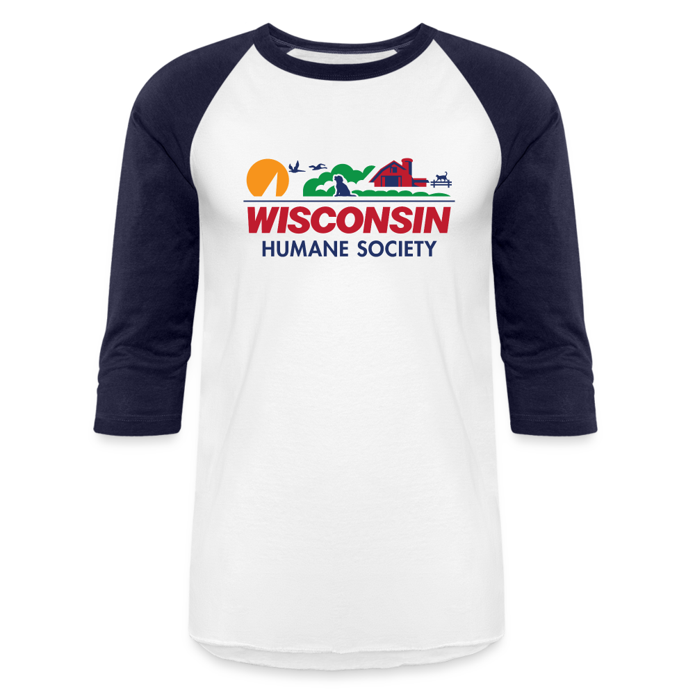 
                  
                    WHS License Plate Baseball T-Shirt - white/navy
                  
                