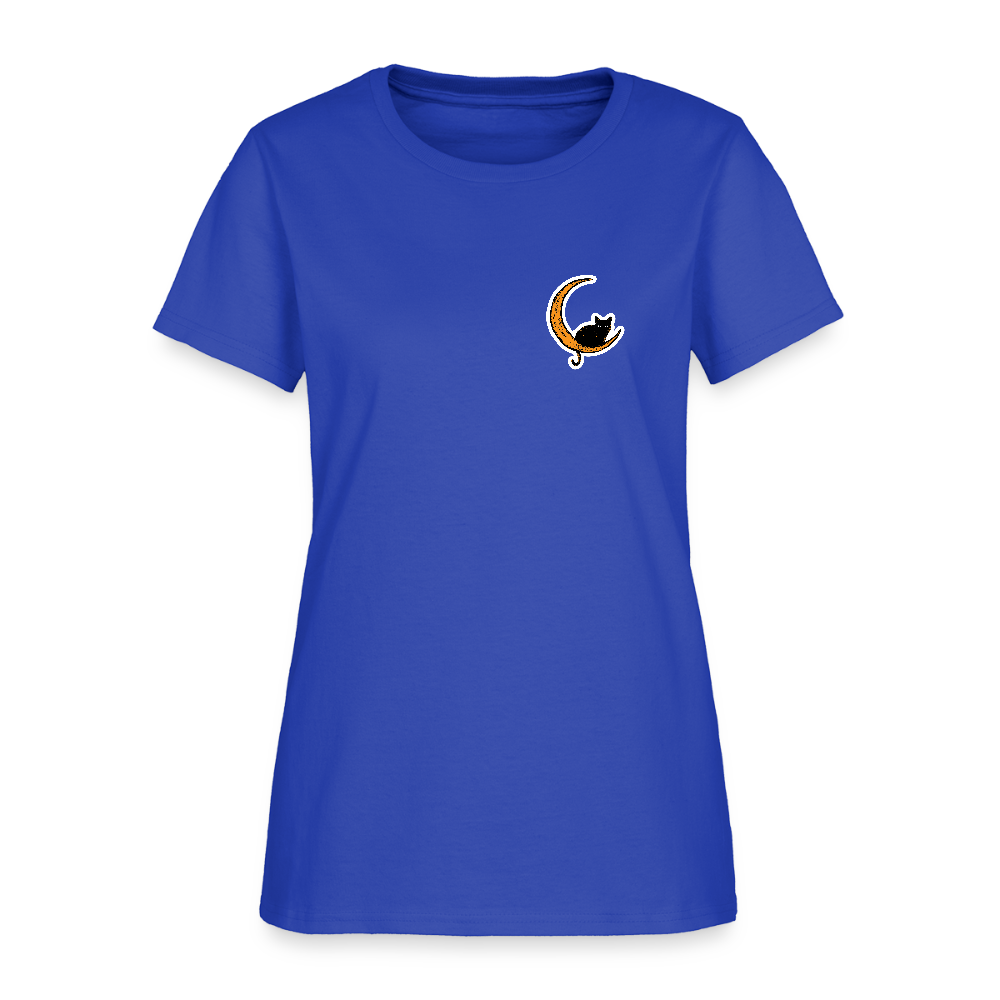 
                  
                    Moon Cat Contoured T-Shirt - royal blue
                  
                