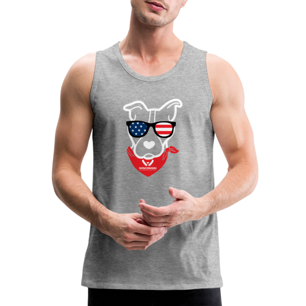 
                  
                    USA Dog Classic Premium Tank - heather gray
                  
                