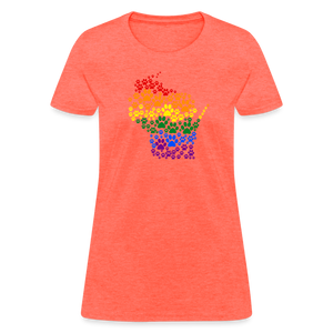 Pride Paws Classic T-Shirt - heather coral