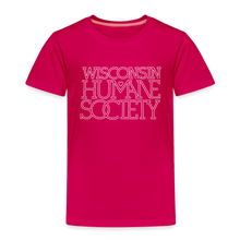 Load image into Gallery viewer, WHS 1987 Logo Toddler Premium T-Shirt - dark pink