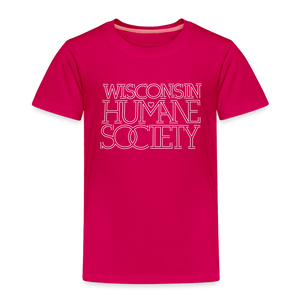 WHS 1987 Logo Toddler Premium T-Shirt - dark pink