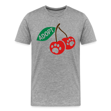 Load image into Gallery viewer, Door County Cherries Classic Premium T-Shirt - heather gray