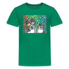 Load image into Gallery viewer, Pride Party Kids&#39; Premium T-Shirt - kelly green