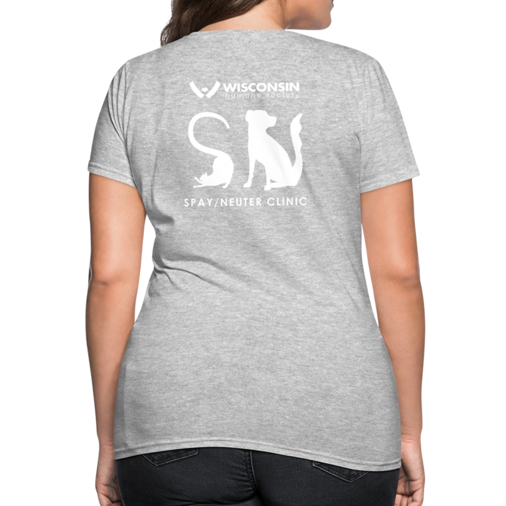 
                  
                    Spay/Neuter Clinic Contoured T-Shirt - heather gray
                  
                