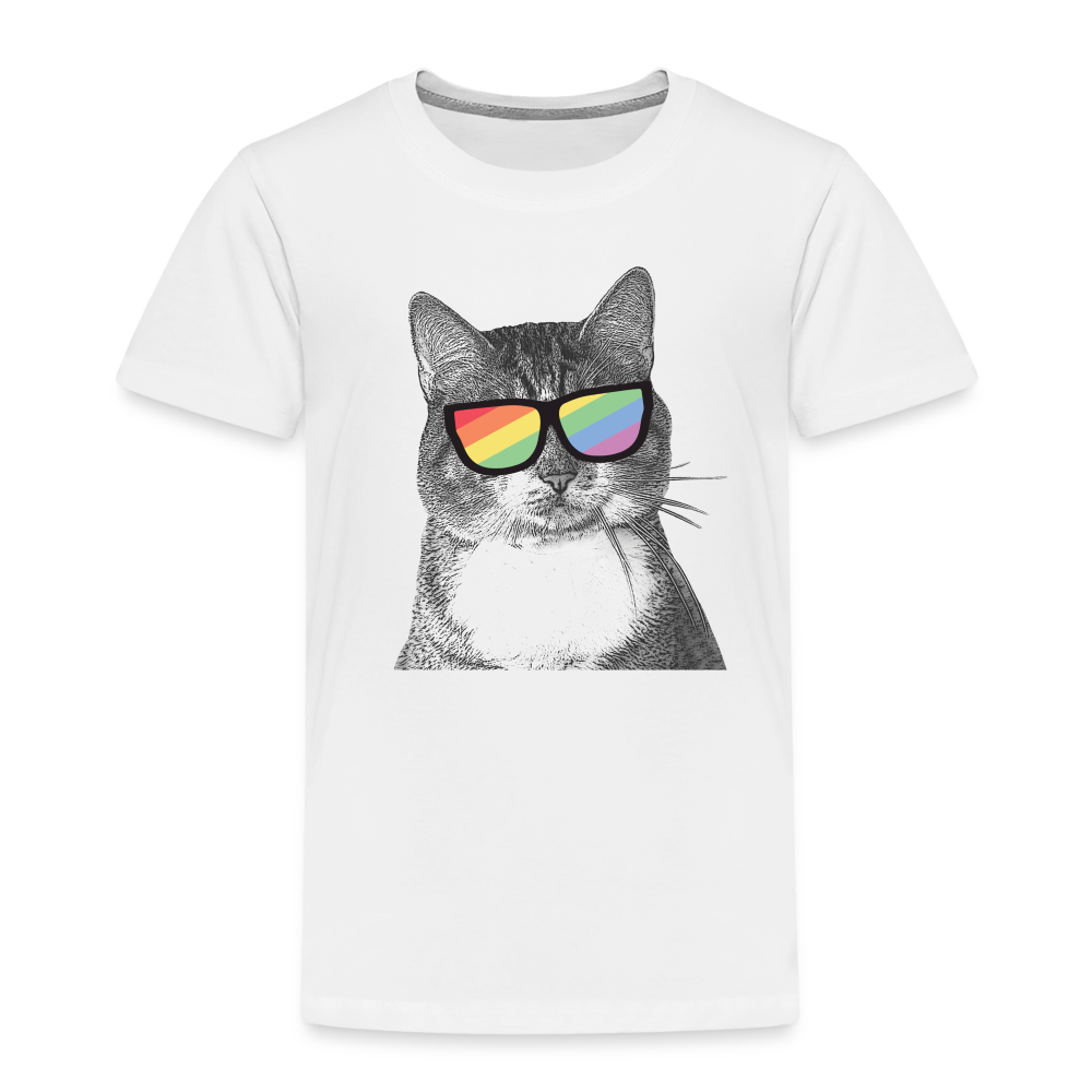 
                  
                    Pride Cat Toddler Premium T-Shirt - white
                  
                