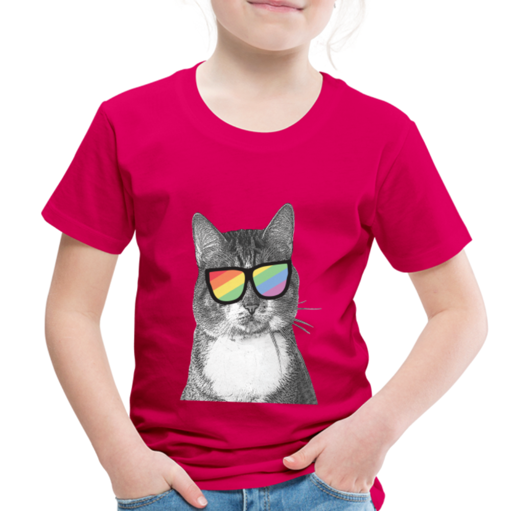 
                  
                    Pride Cat Toddler Premium T-Shirt - dark pink
                  
                