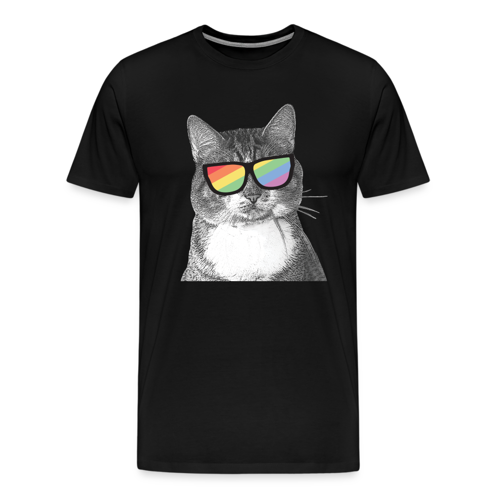 Pride Cat Classic Premium T-Shirt - black