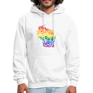 Pride Paws Classic Hoodie - white