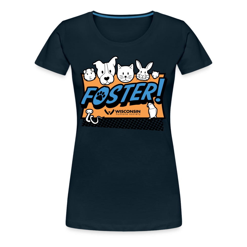 
                  
                    Foster Logo Contoured Premium T-Shirt - deep navy
                  
                