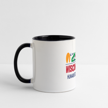 Load image into Gallery viewer, WHS License Plate Panoramic Mug - white/black