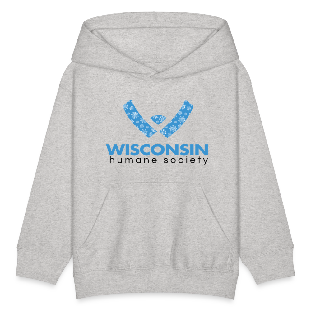 
                  
                    WHS Snow Logo Kids' Hoodie - heather gray
                  
                