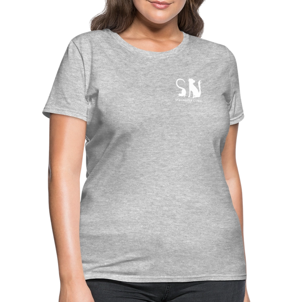 
                  
                    Spay/Neuter Clinic Contoured T-Shirt - heather gray
                  
                
