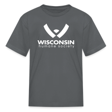 Load image into Gallery viewer, WHS Logo Kids&#39; T-Shirt - charcoal