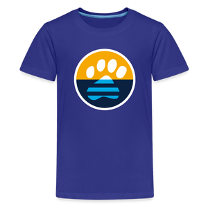 MKE Flag Paw Kids' Premium T-Shirt - royal blue