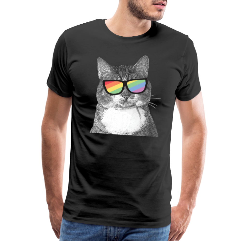 Pride Cat Classic Premium T-Shirt - black