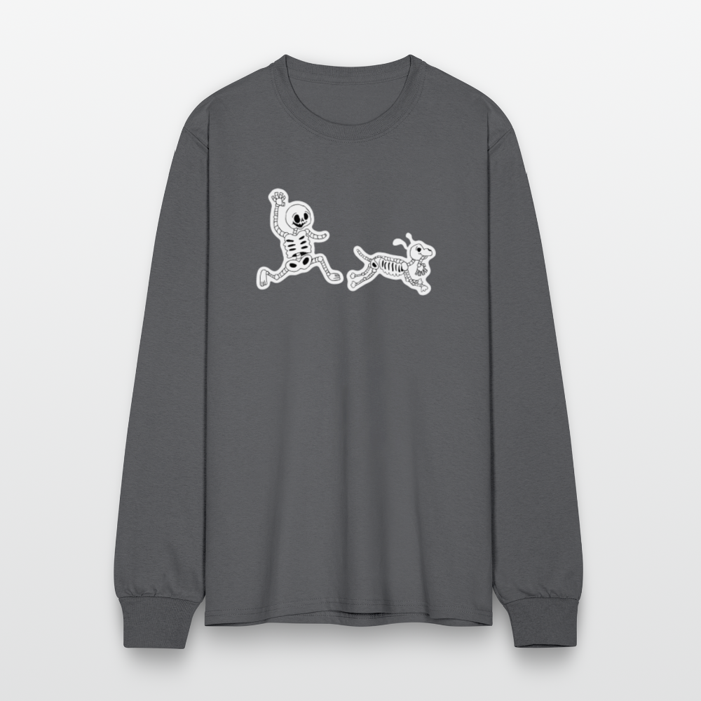 
                  
                    Skeleton Friends Long Sleeve T-Shirt - charcoal
                  
                