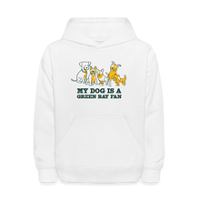 Load image into Gallery viewer, Dog is a GB Fan Kids&#39; Hoodie - white