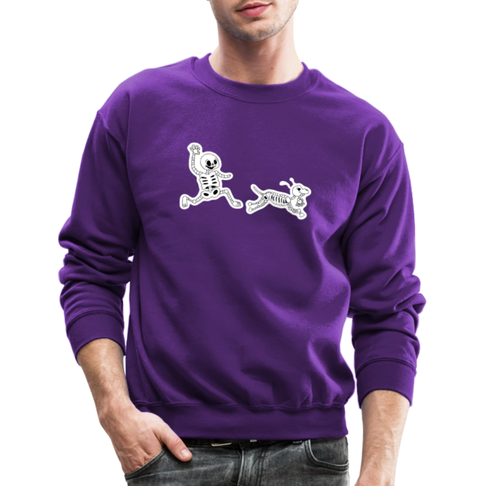
                  
                    Skeleton Friends Crewneck Sweatshirt - purple
                  
                