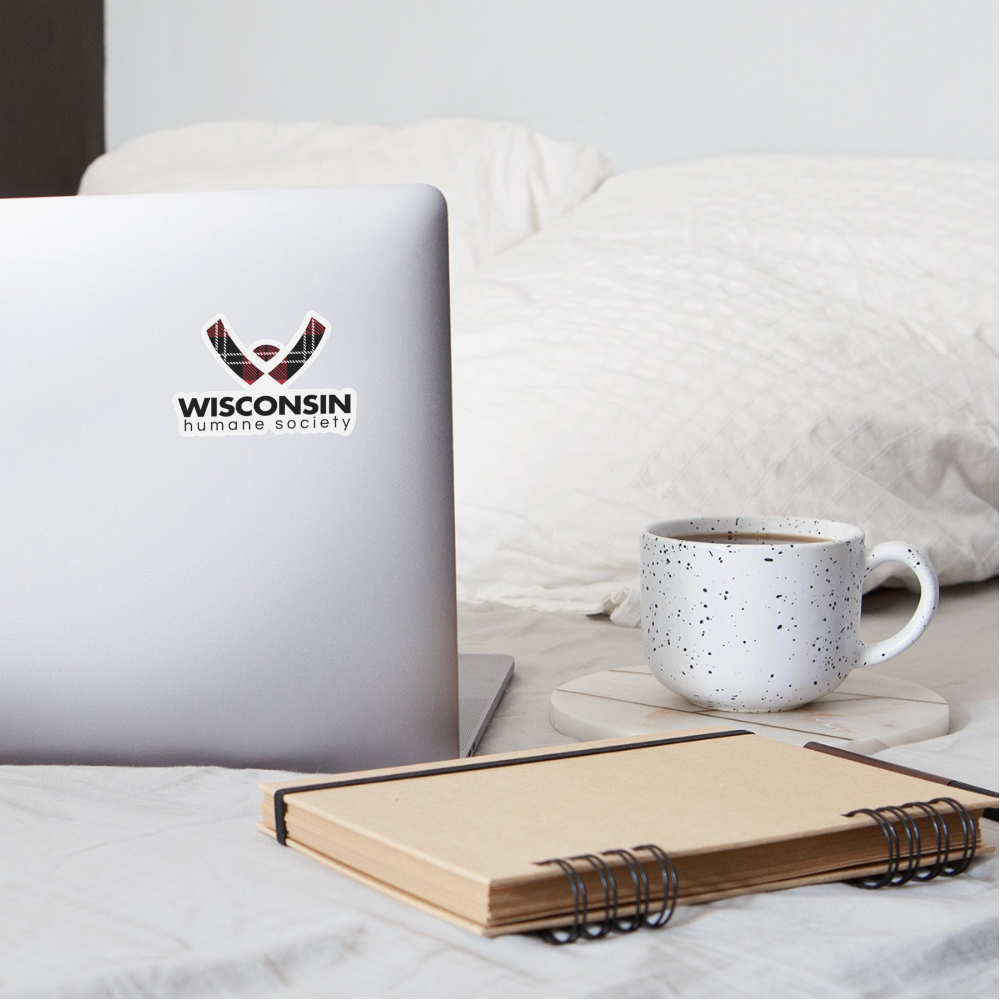 
                  
                    WHS Plaid Logo Sticker - white matte
                  
                
