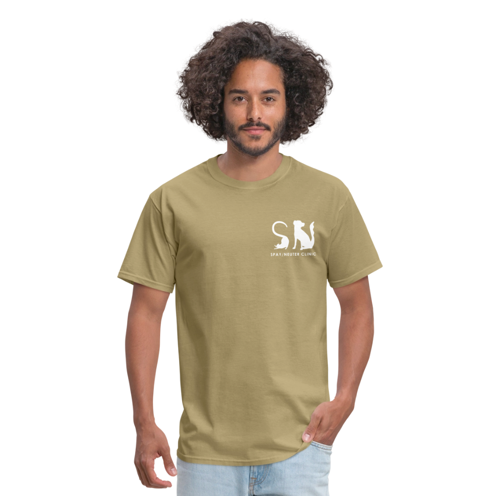 
                  
                    Spay/Neuter Clinic Classic T-Shirt - khaki
                  
                