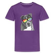 Load image into Gallery viewer, Pride Dog Kids&#39; Premium T-Shirt - purple