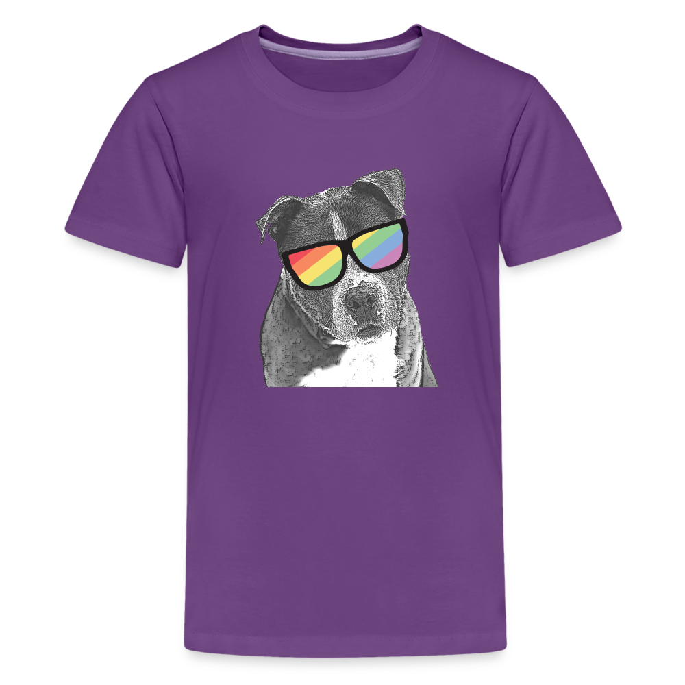 Pride Dog Kids' Premium T-Shirt - purple