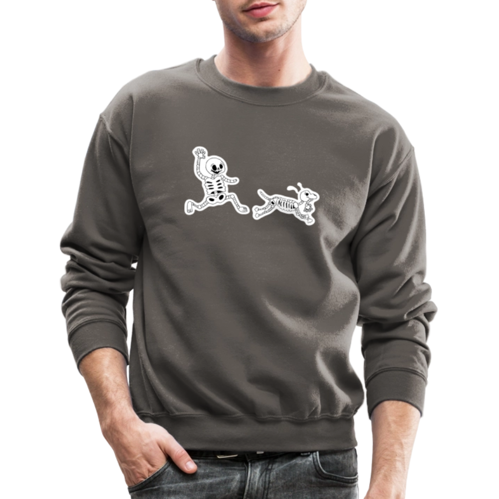 
                  
                    Skeleton Friends Crewneck Sweatshirt - asphalt gray
                  
                