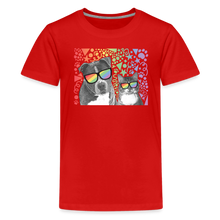 Load image into Gallery viewer, Pride Party Kids&#39; Premium T-Shirt - red