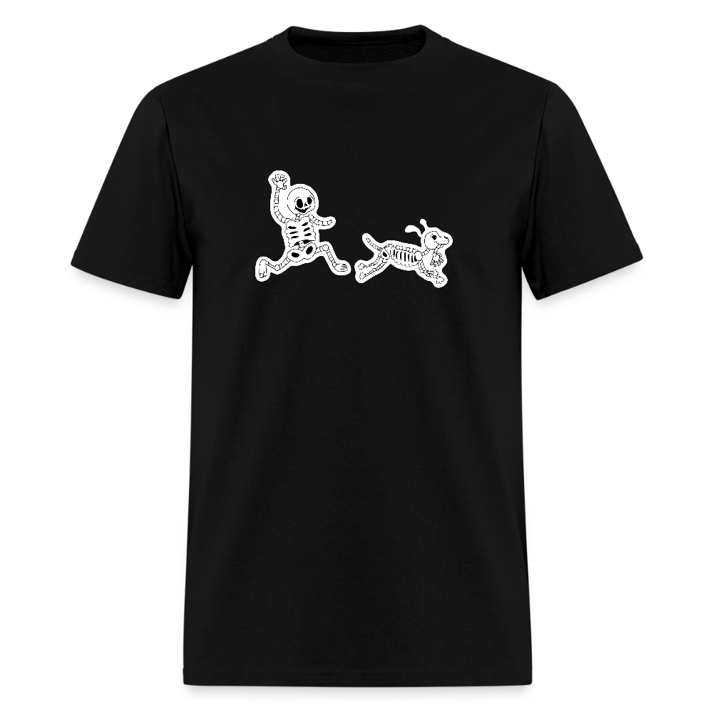 Skeleton Friends Classic T-Shirt - black