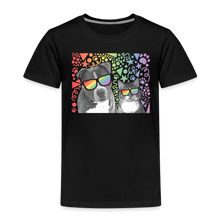 Load image into Gallery viewer, Pride Party Toddler Premium T-Shirt - black