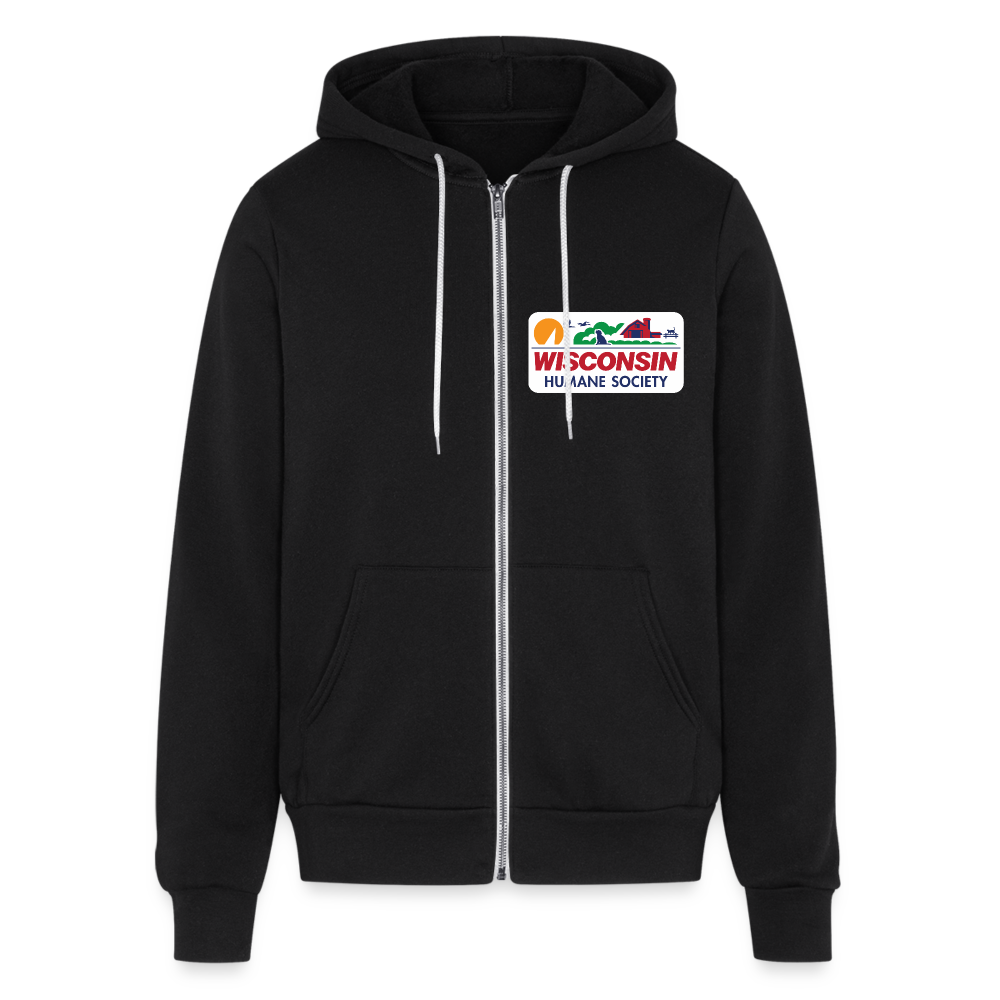 
                  
                    WHS License Plate Bella + Canvas Unisex Full Zip Hoodie - black
                  
                