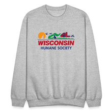 Load image into Gallery viewer, WHS License Plate Crewneck Sweatshirt - heather gray