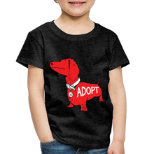 Load image into Gallery viewer, &quot;Big Red Dog&quot; Toddler Premium T-Shirt - charcoal grey