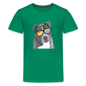 Pride Dog Kids' Premium T-Shirt - kelly green