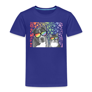 Pride Party Toddler Premium T-Shirt - royal blue